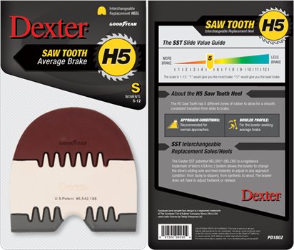 Multi Dexter Accessories H5 Saw Tooth Heel (Small)